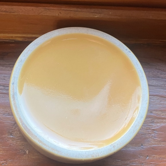 2 Heavy duty Stoneware Ceramic Pet Hamster Reptile Bowls, blue yellow - Picture 5 of 14